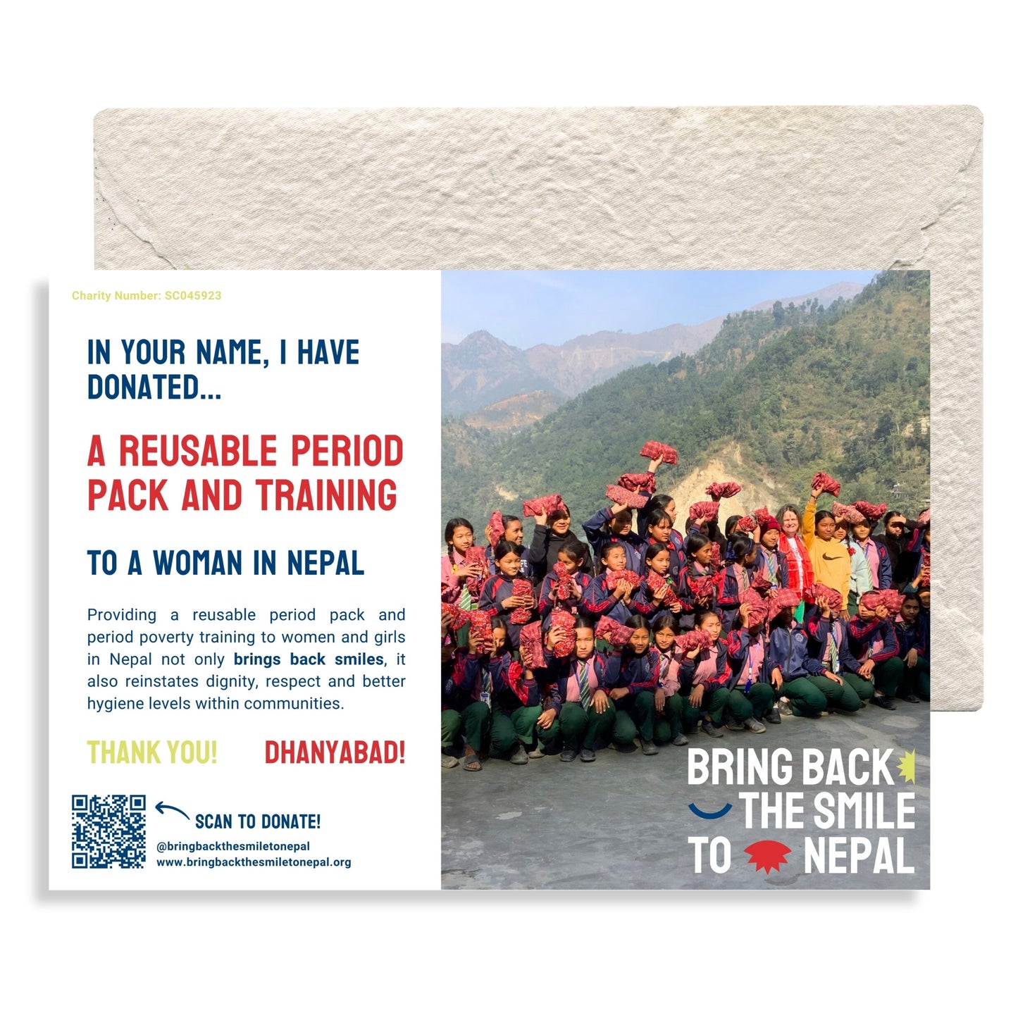 A Reusable Period Pack and Training